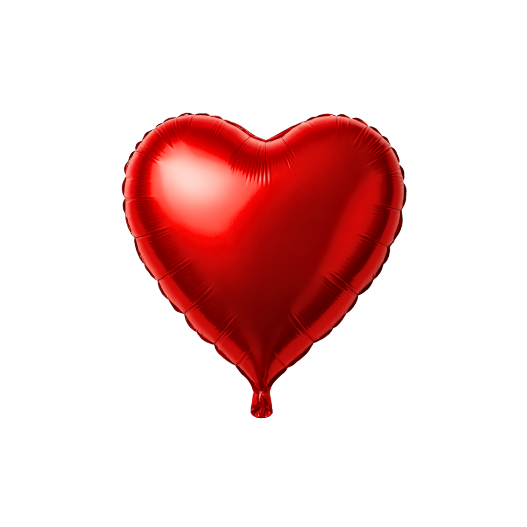 18-Inch Heart Foil Balloon