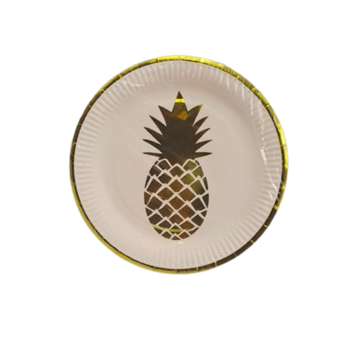 Hawaiian Paper Plates 10pcs