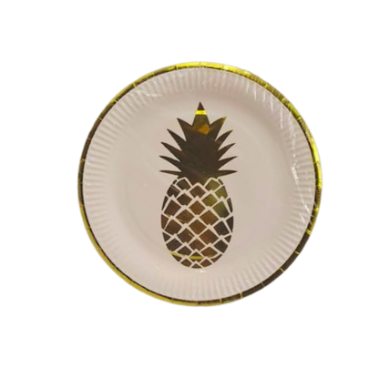 Hawaiian Paper Plates 10pcs