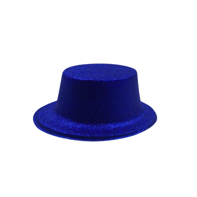 Glitter Cheesecutter Top Hat