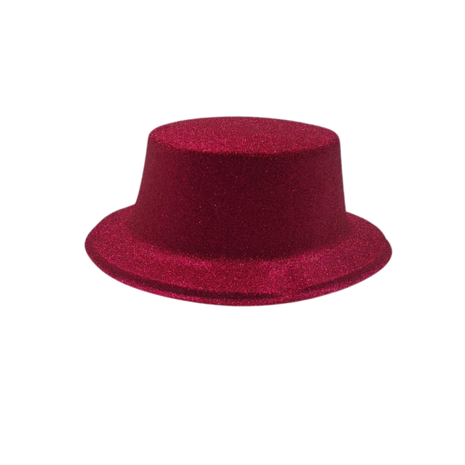 Glitter Cheesecutter Top Hat