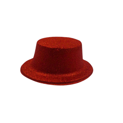 Glitter Cheesecutter Top Hat