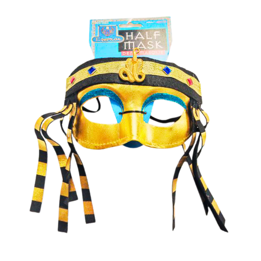 Egyptian Pharaoh Half Mask