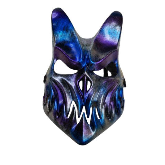 Iridescent Demon Mask