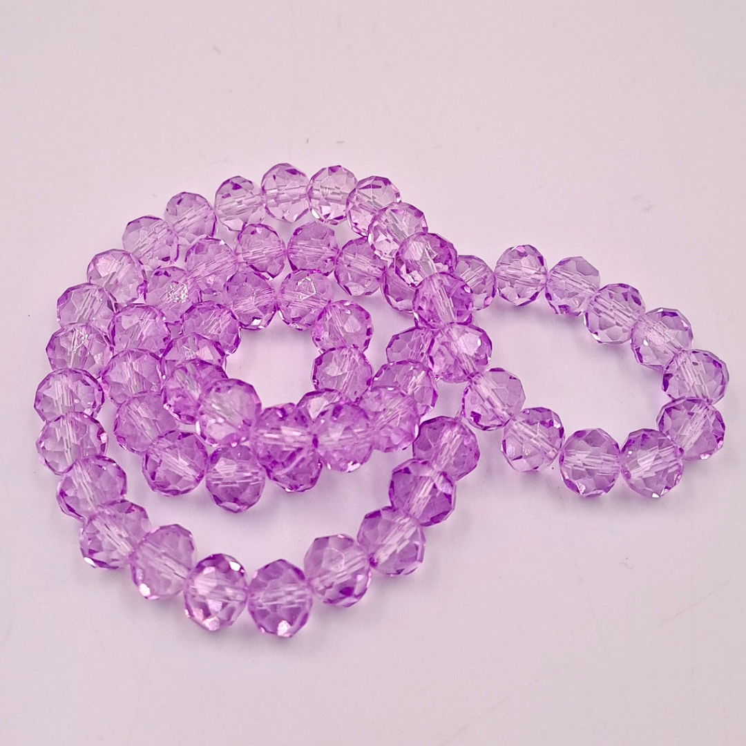 Faceted Glass Beads Collection