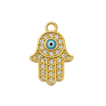 Hamsa Hand Charm 2pc