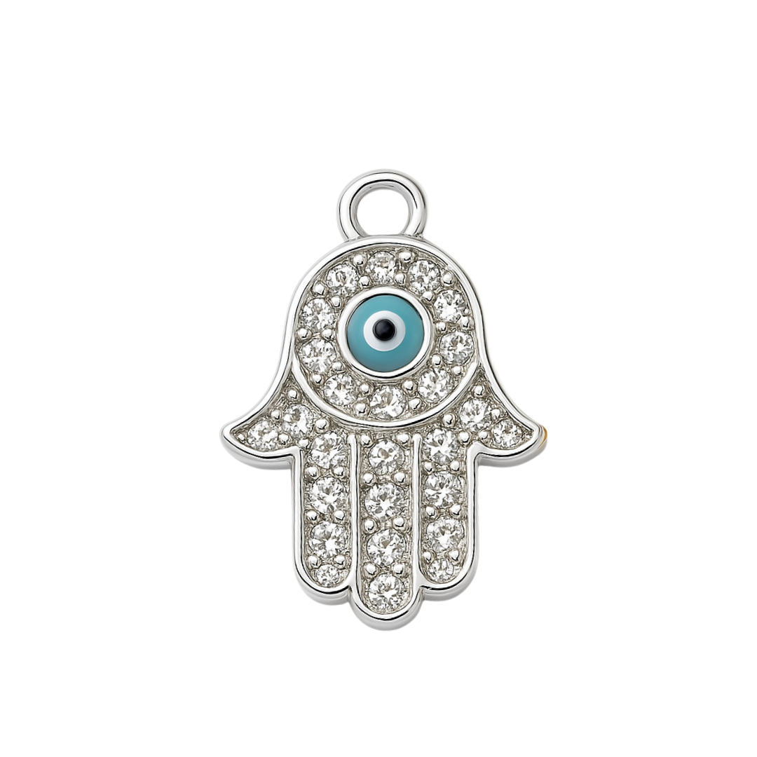 Hamsa Hand Charm 2pc