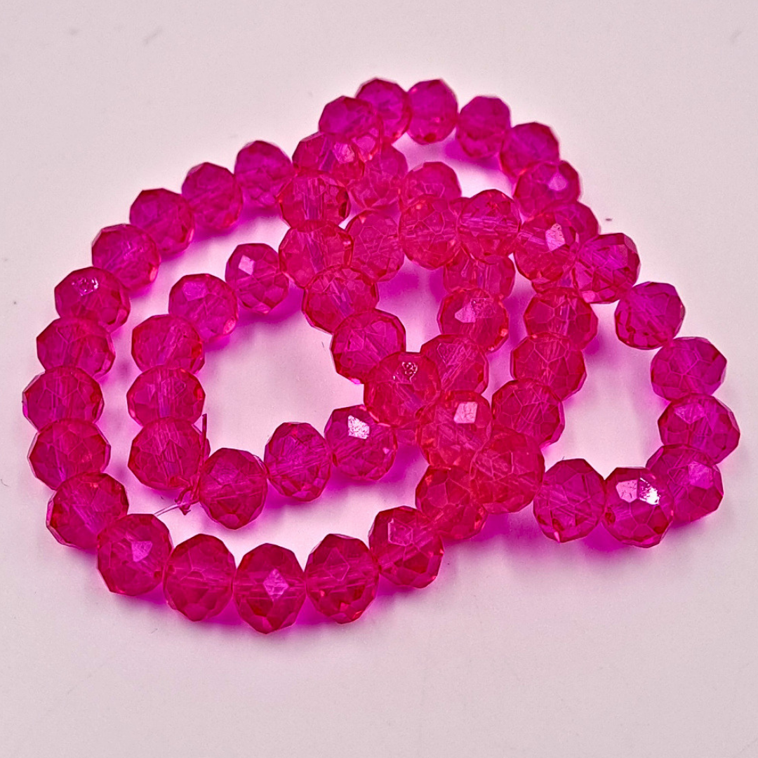 Faceted Glass Beads Collection