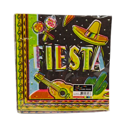Mexican Fiesta Serviettes 20pcs
