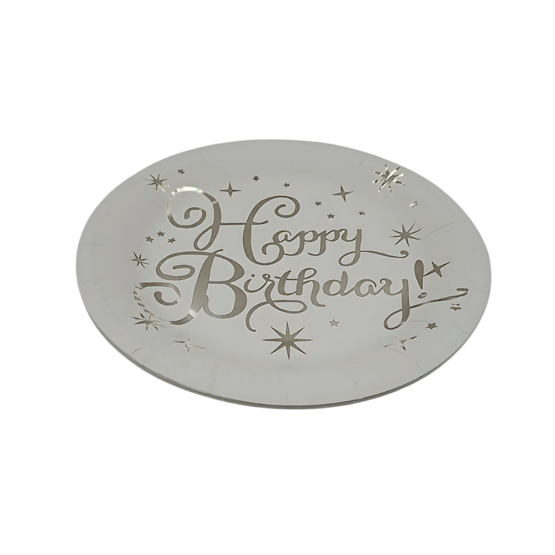 Happy Birthday Paper Plates 10 pcs