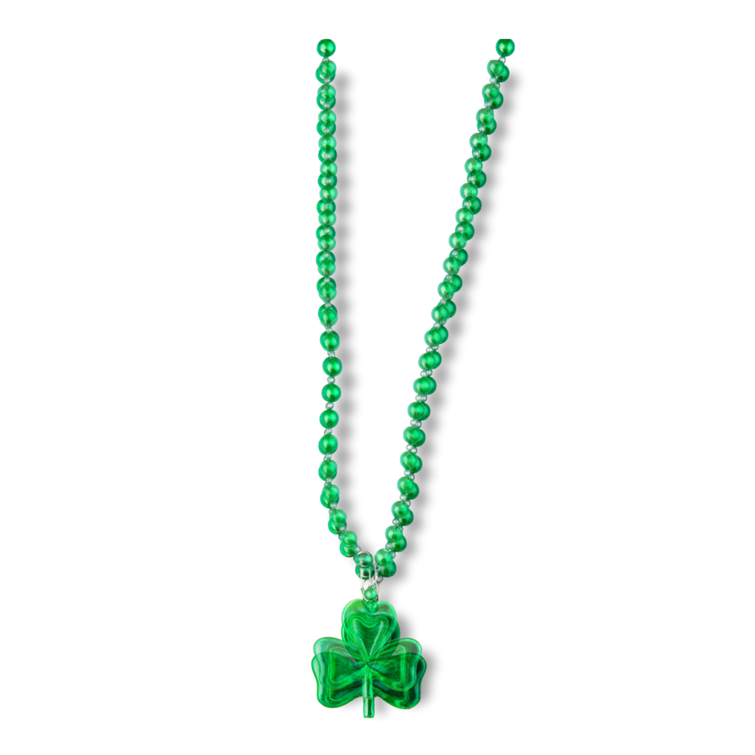 St Patrick's Day Beaded Necklace
