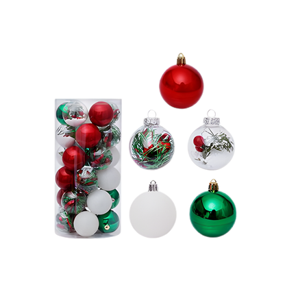 30Pc Christmas Bauble Set