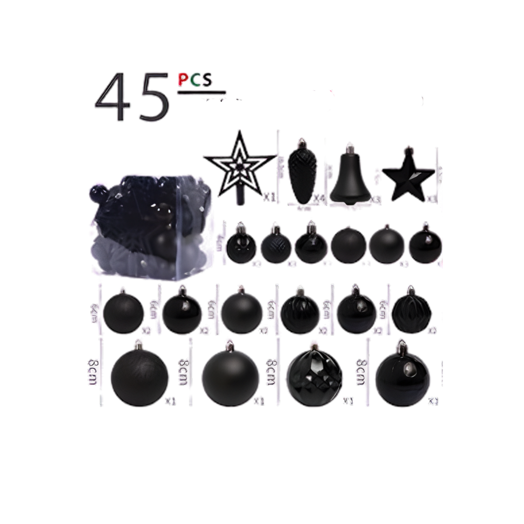 45pc Christmas Deco Pack