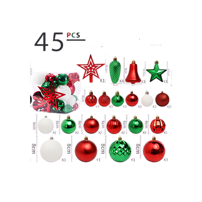 45pc Christmas Deco Pack