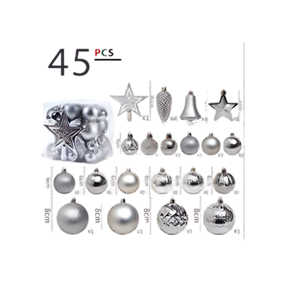45pc Christmas Deco Pack