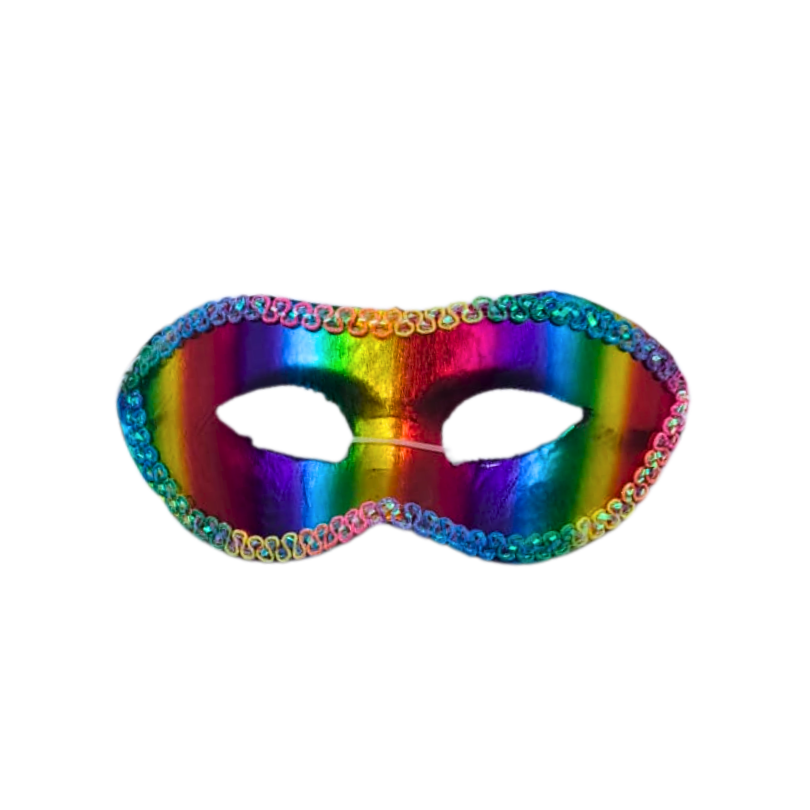 Rainbow Masquerade Mask