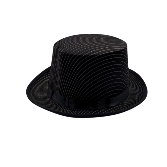 Pinstripe Top Hat