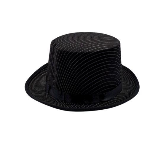 Pinstripe Top Hat