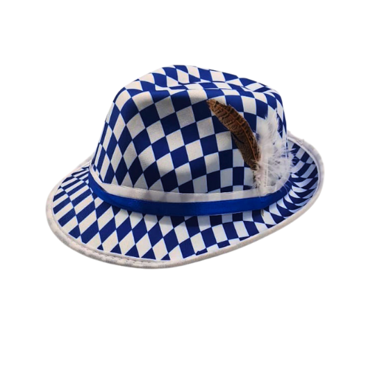 Bavarian Diamond Fedora Hat