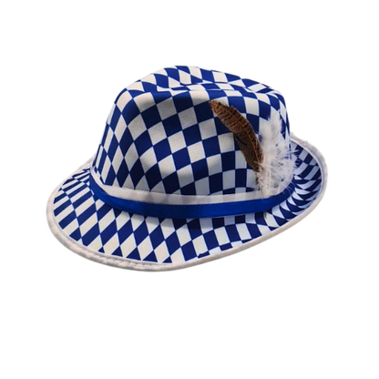 Bavarian Diamond Fedora Hat