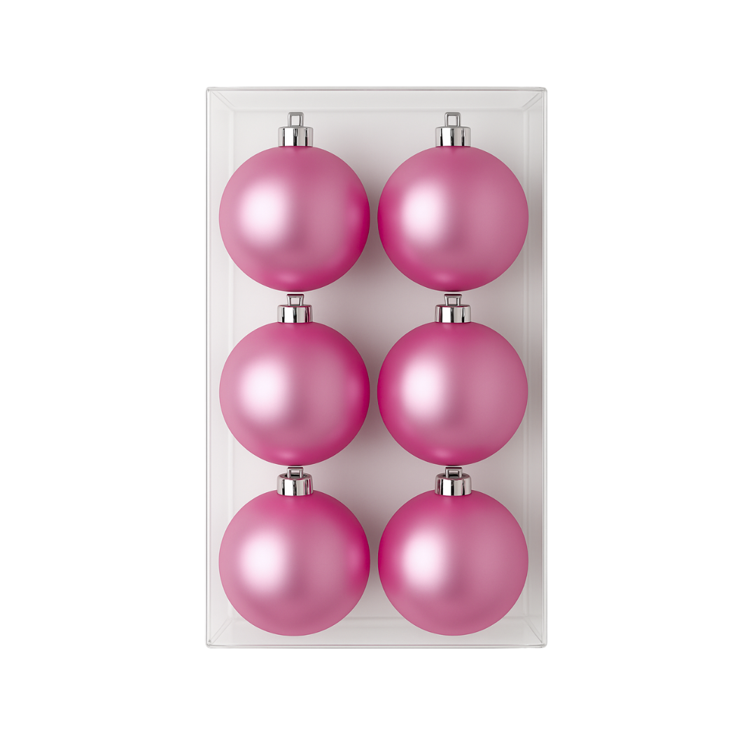 8cm Christmas Baubles