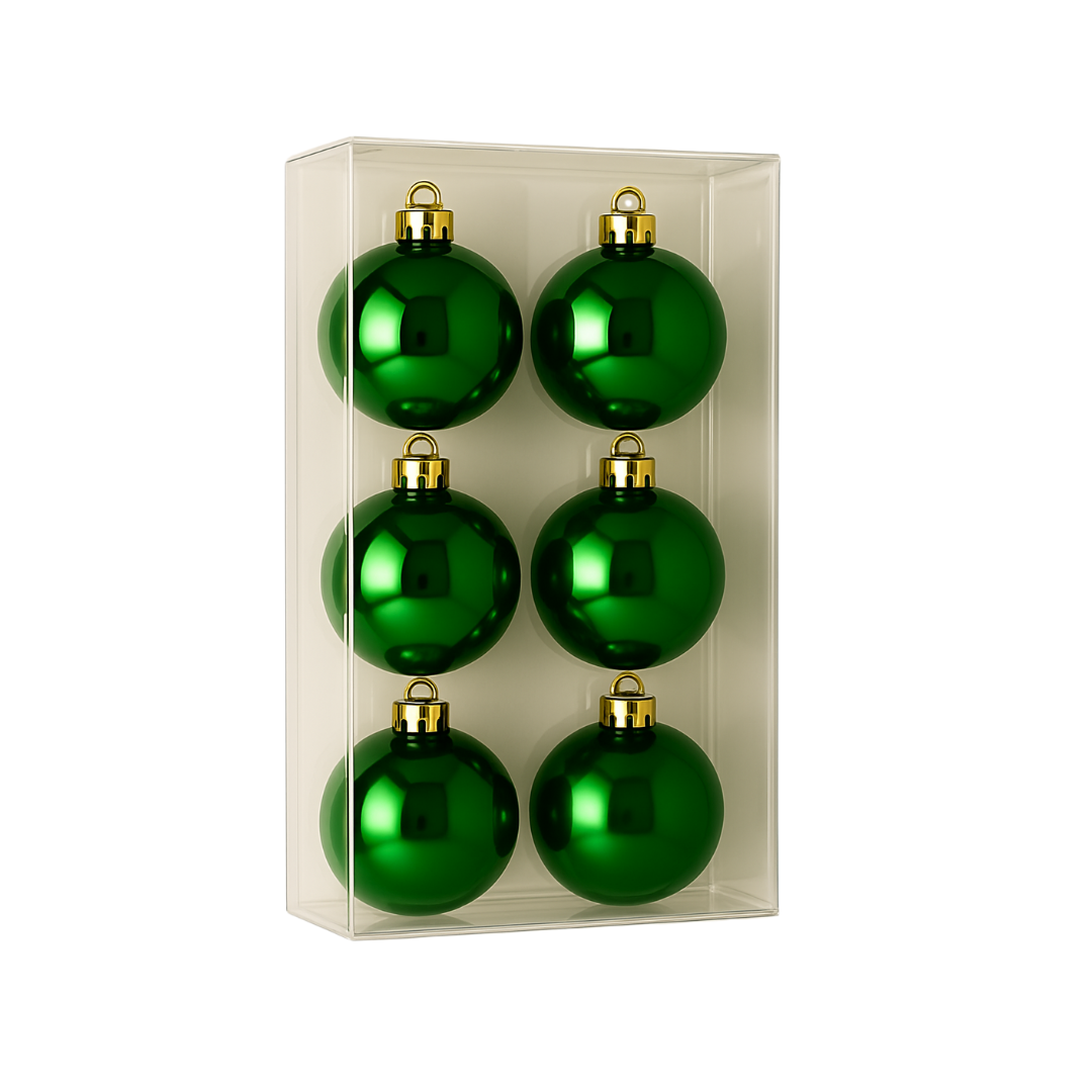 8cm Christmas Baubles
