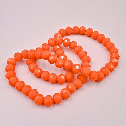 Faceted Glass Beads Collection