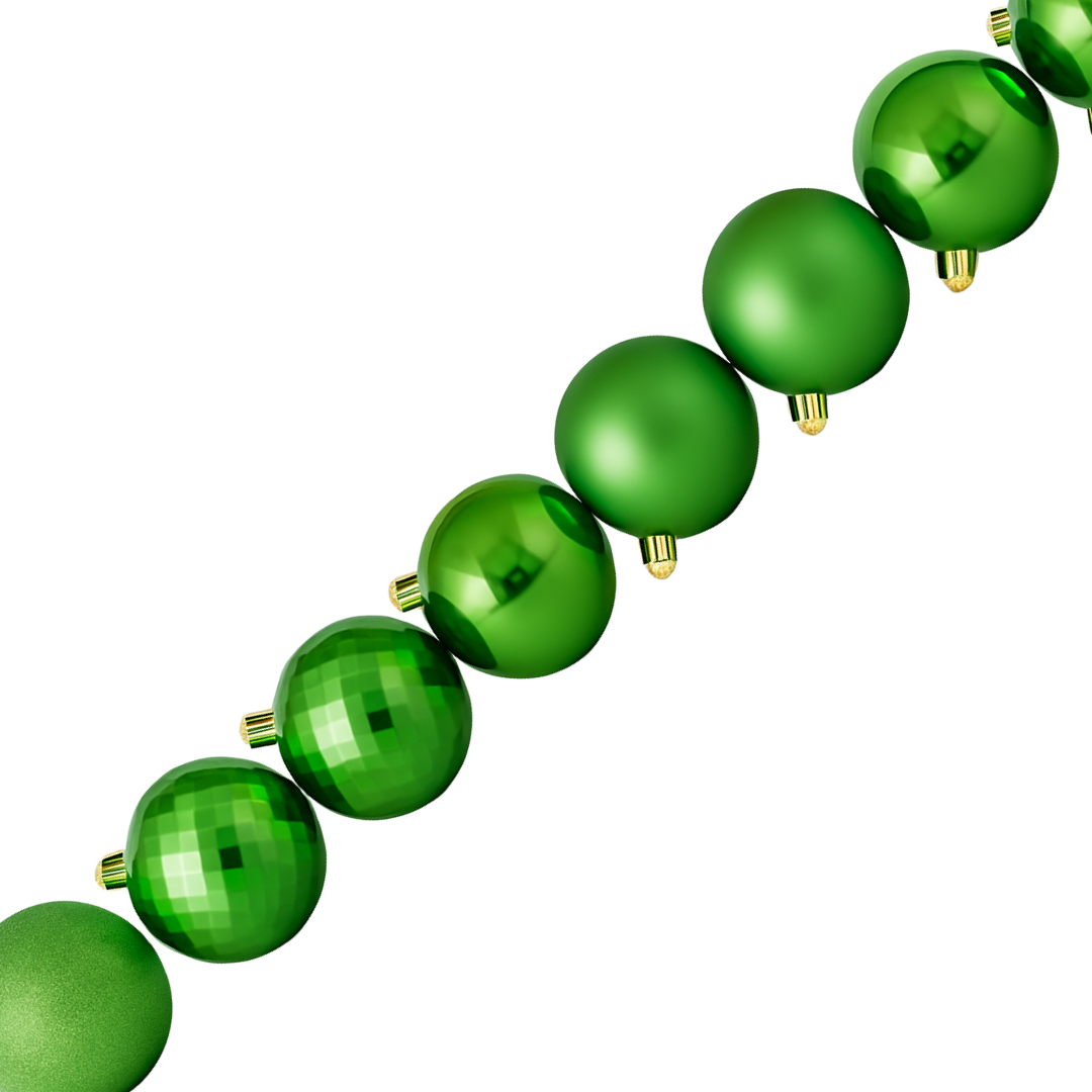 10pc Christmas 4cm Baubles