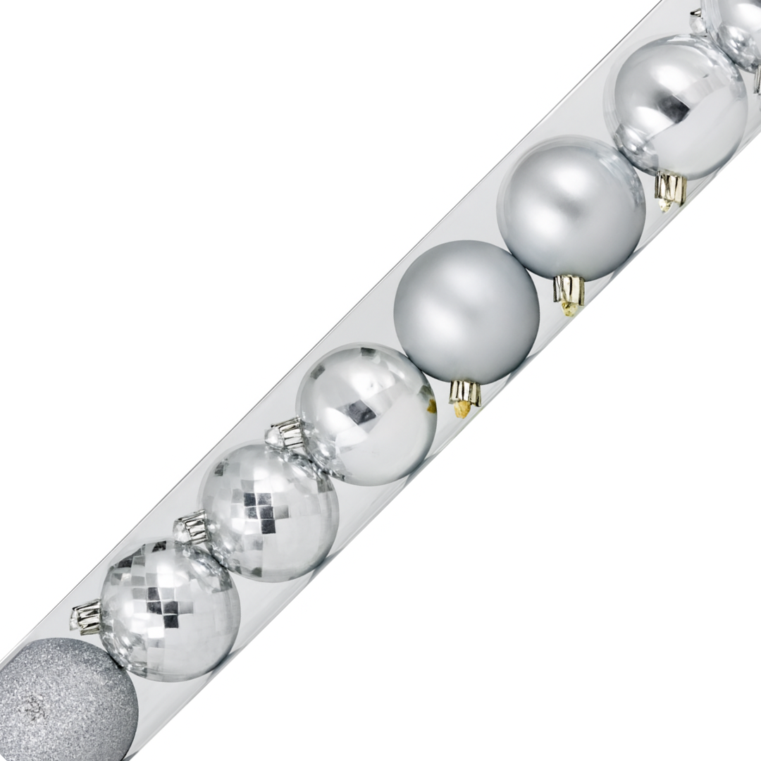 10pc Christmas 4cm Baubles
