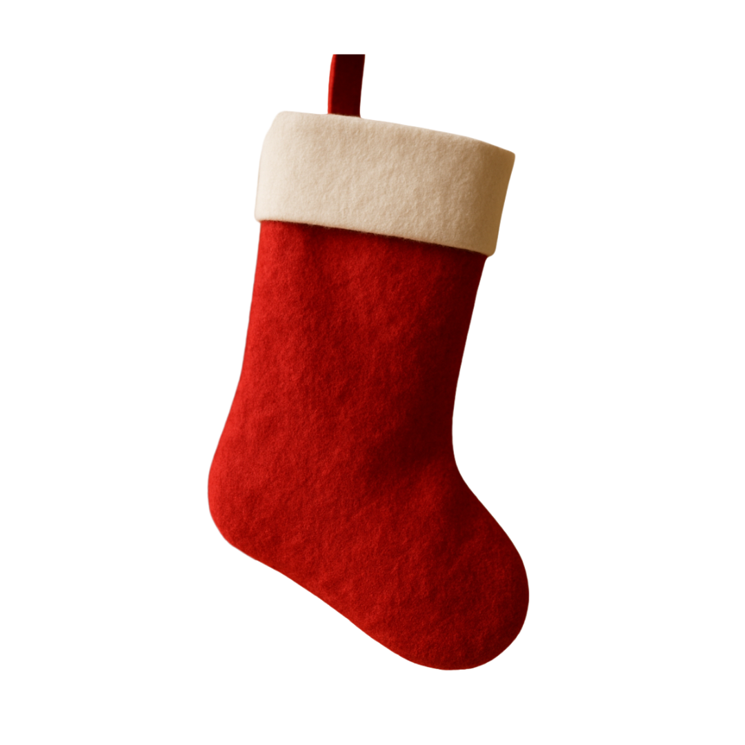 Classic Red Christmas Stocking