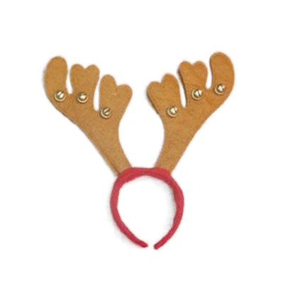 Festive Reindeer Aliceband with Bells