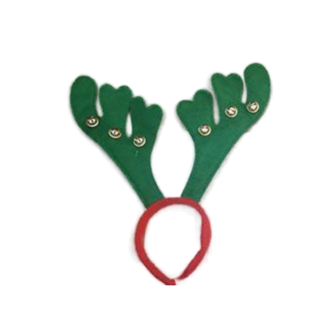Festive Reindeer Aliceband with Bells