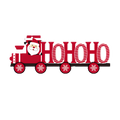 Santa’s “HO HO HO” Train Décor