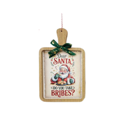 Christmas Chopping Board Décor
