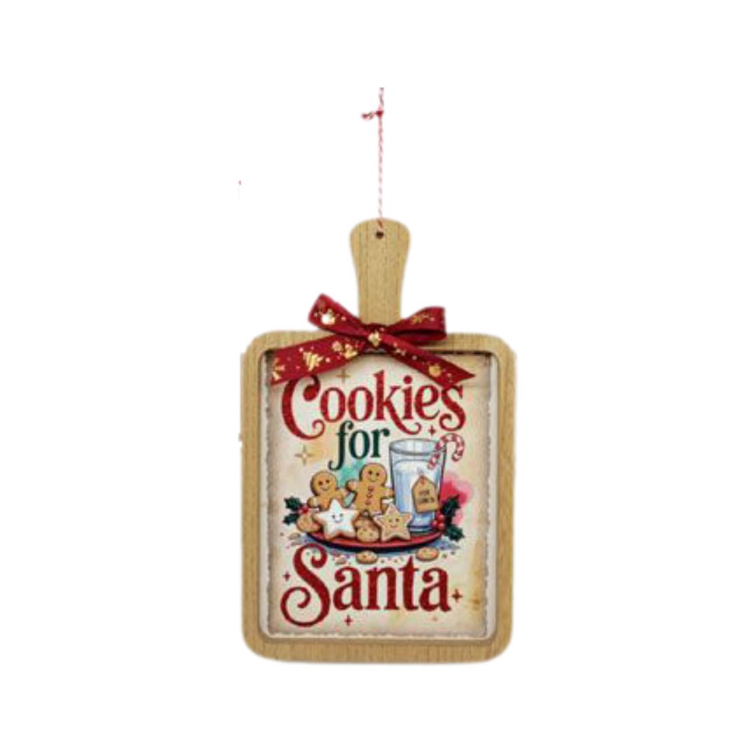 Christmas Chopping Board Décor