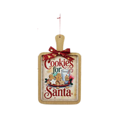 Christmas Chopping Board Décor