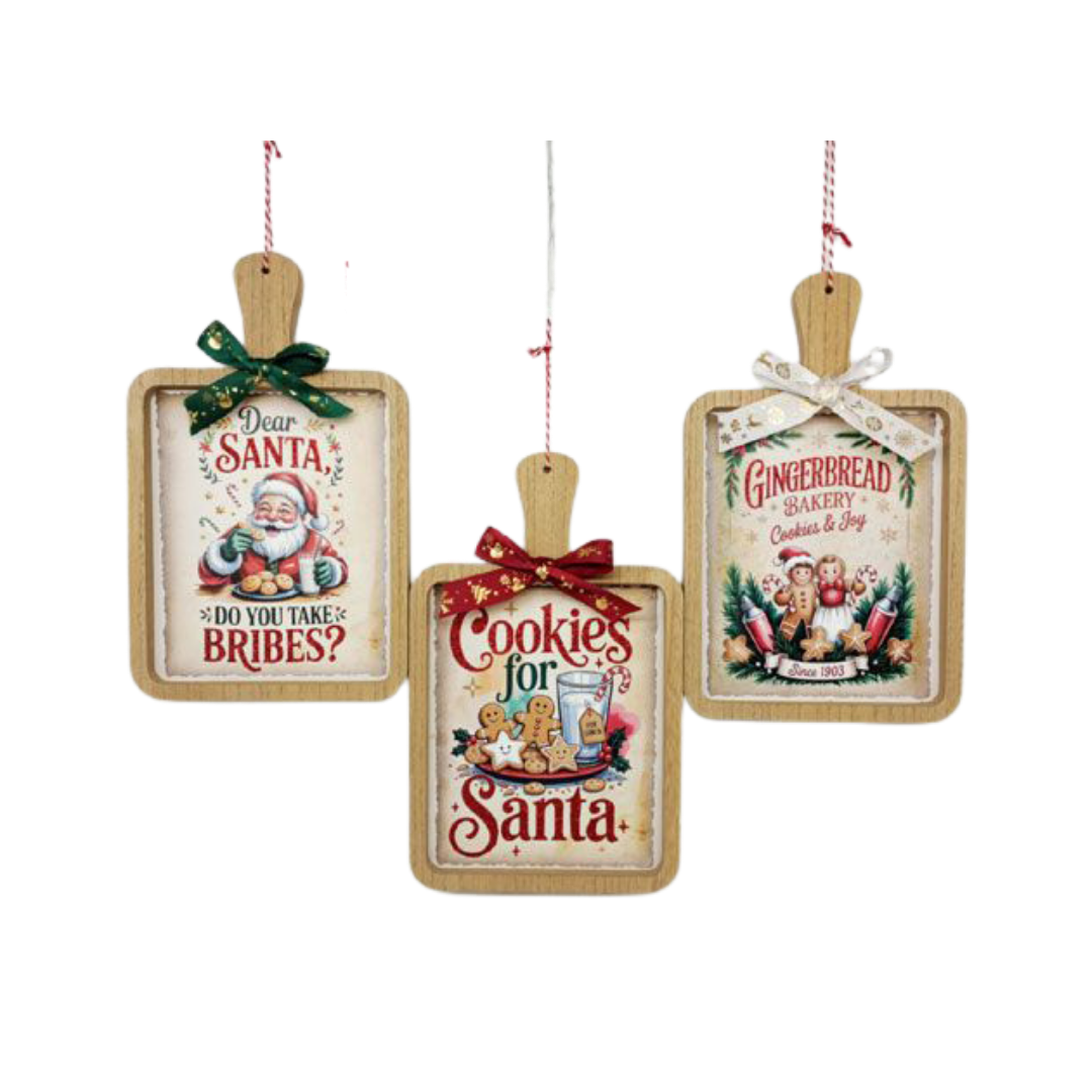 Christmas Chopping Board Décor