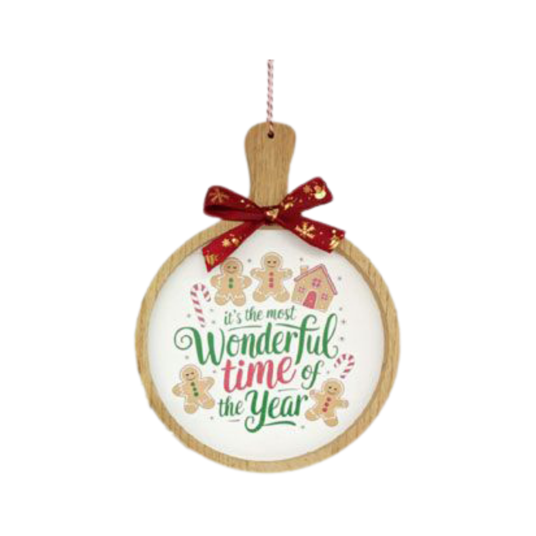 Christmas Round Wall Décor