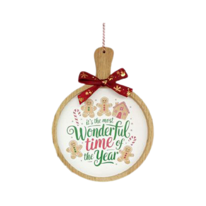 Christmas Round Wall Décor