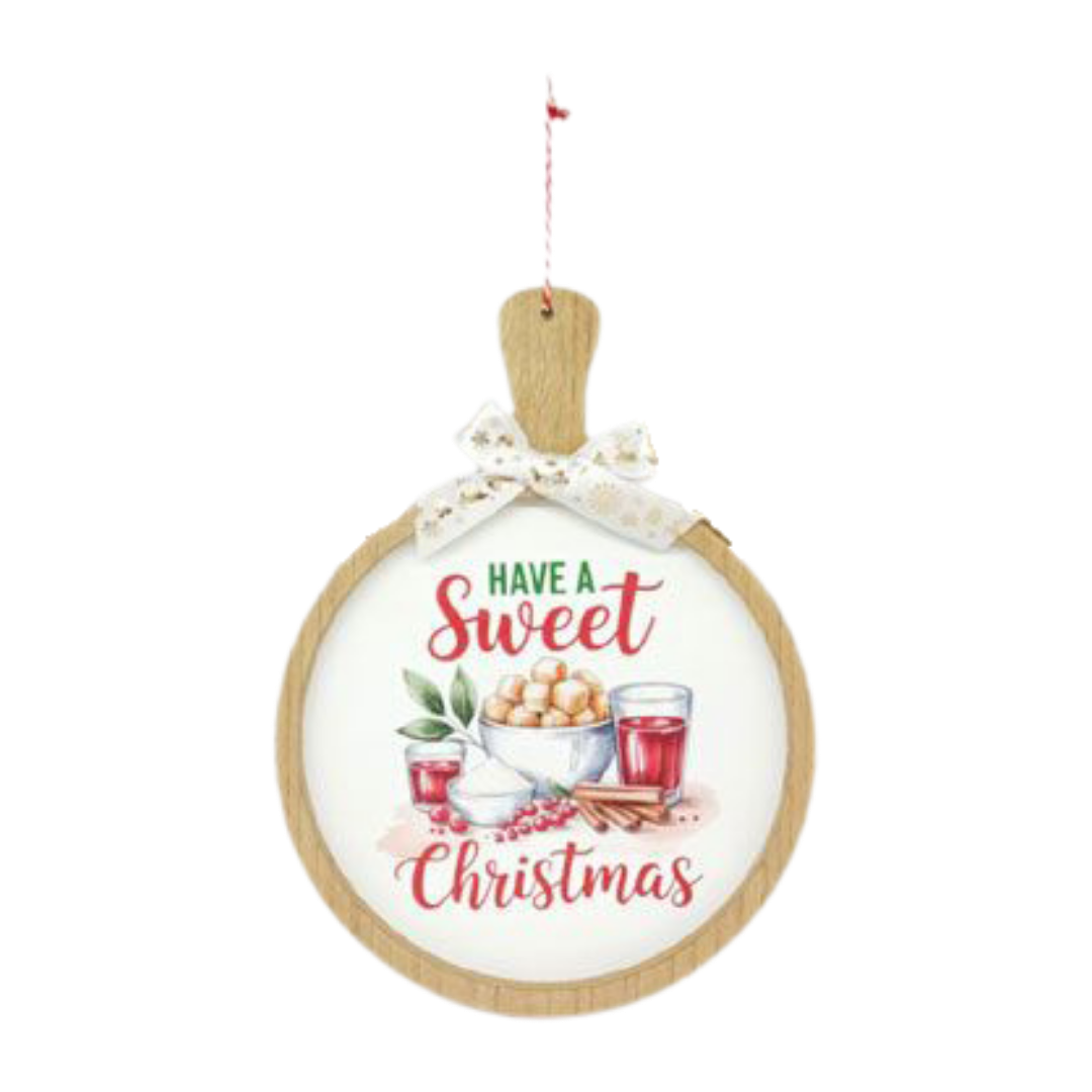 Christmas Round Wall Décor