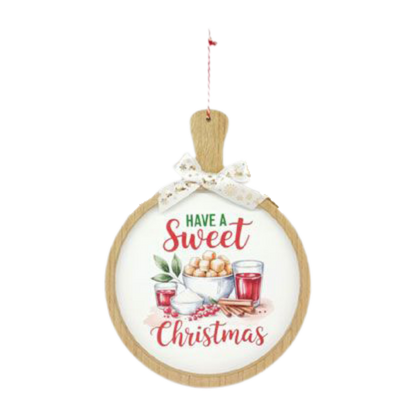 Christmas Round Wall Décor