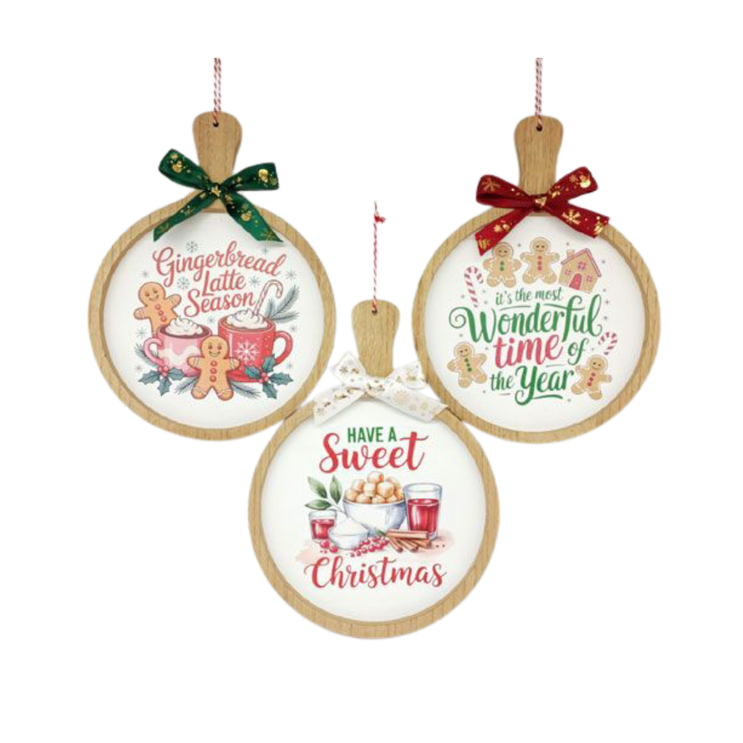 Christmas Round Wall Décor