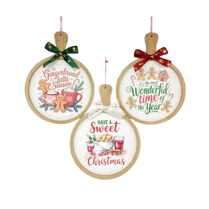 Christmas Round Wall Décor