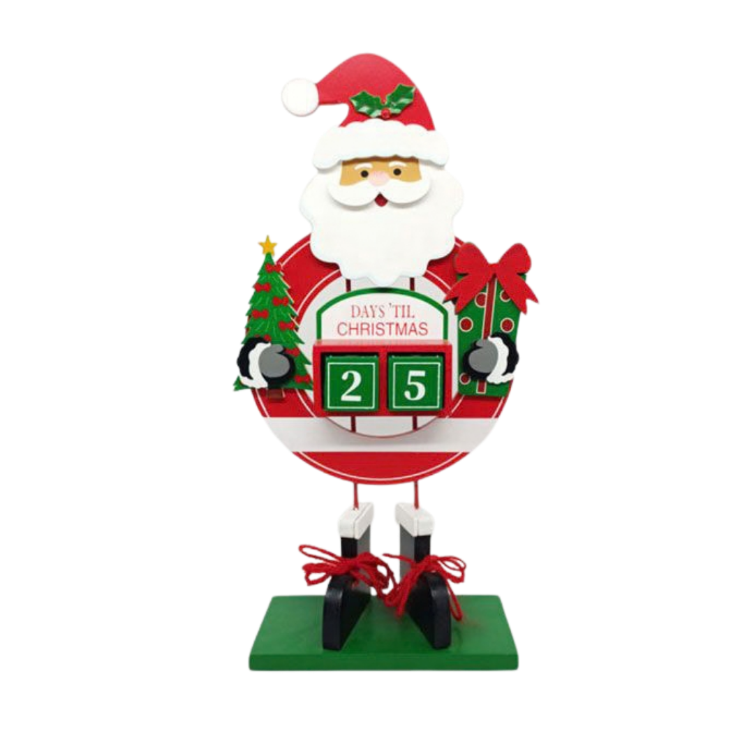 Santa Countdown Décor