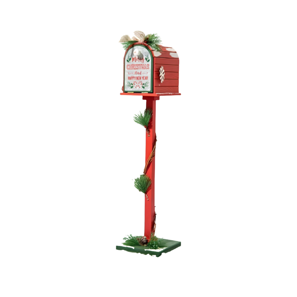 Festive Christmas Mailbox Decoration
