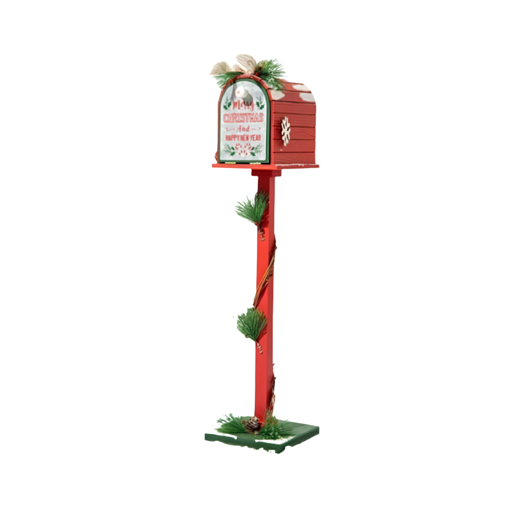 Festive Christmas Mailbox Decoration