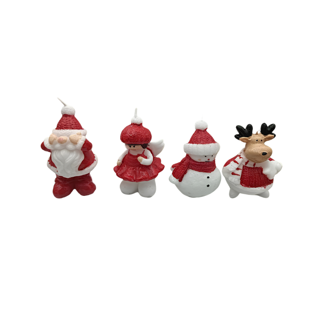 Christmas Character Candle