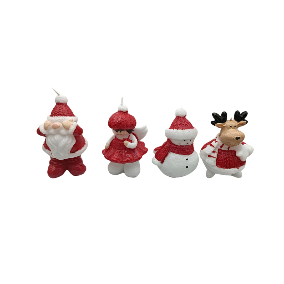 Christmas Character Candle