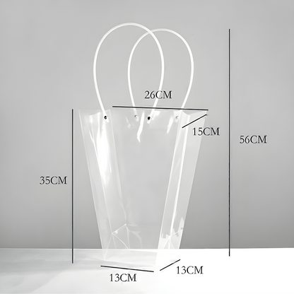 Clear PVC Flower Gift Bag