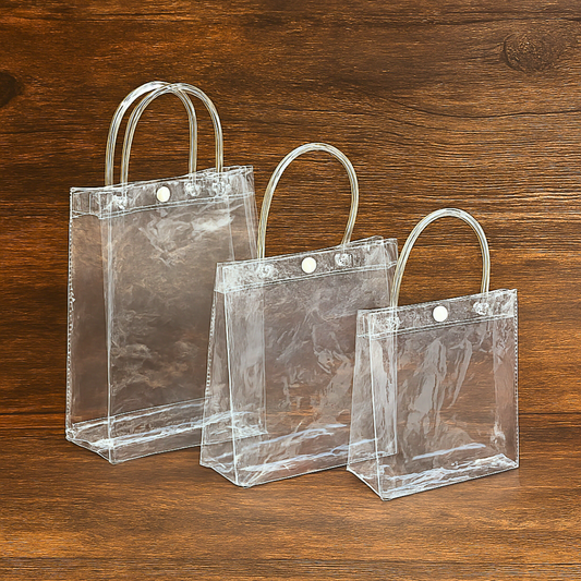 Transparent Tote Gift Bags